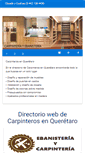 Mobile Screenshot of carpinterosenqueretaro.com